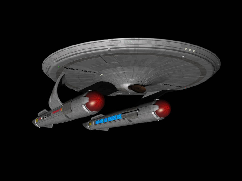 Star Trek USS Farragut Starship Display Model 