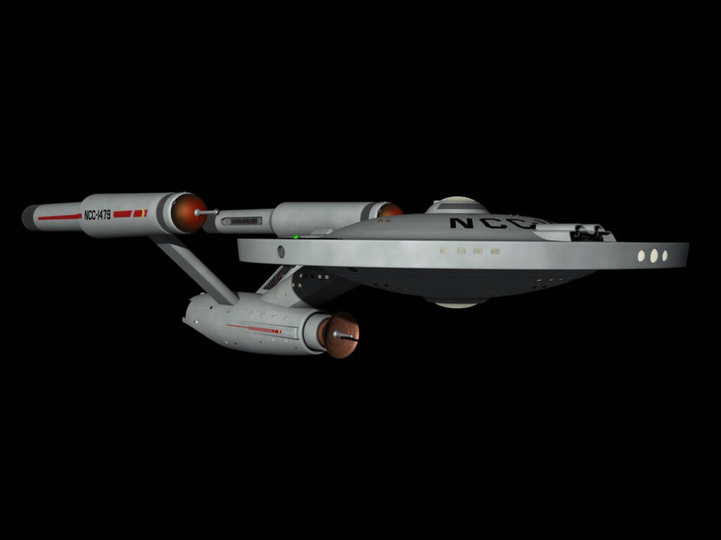 Star Trek Valley Forge Class Starship Display Model 