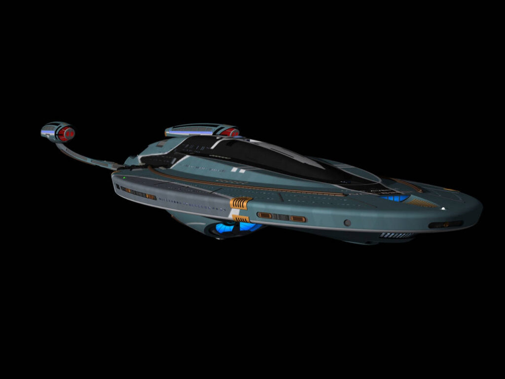 Star Trek Vesta Class Starship Display Model