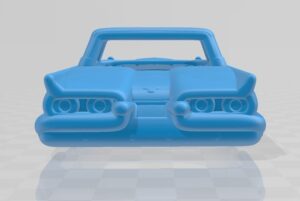 Ford Thunderbird Sport Coupe 1958 Shell