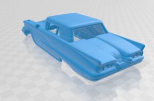 Ford Thunderbird Sport Coupe 1958 Shell