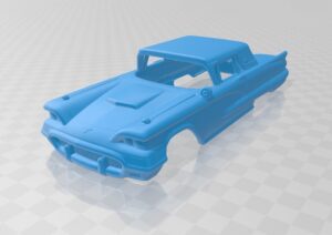 Ford Thunderbird Sport Coupe 1958 Shell