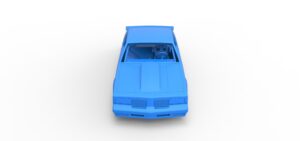 Vintage NASCAR race car