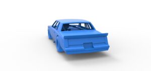 Vintage NASCAR race car