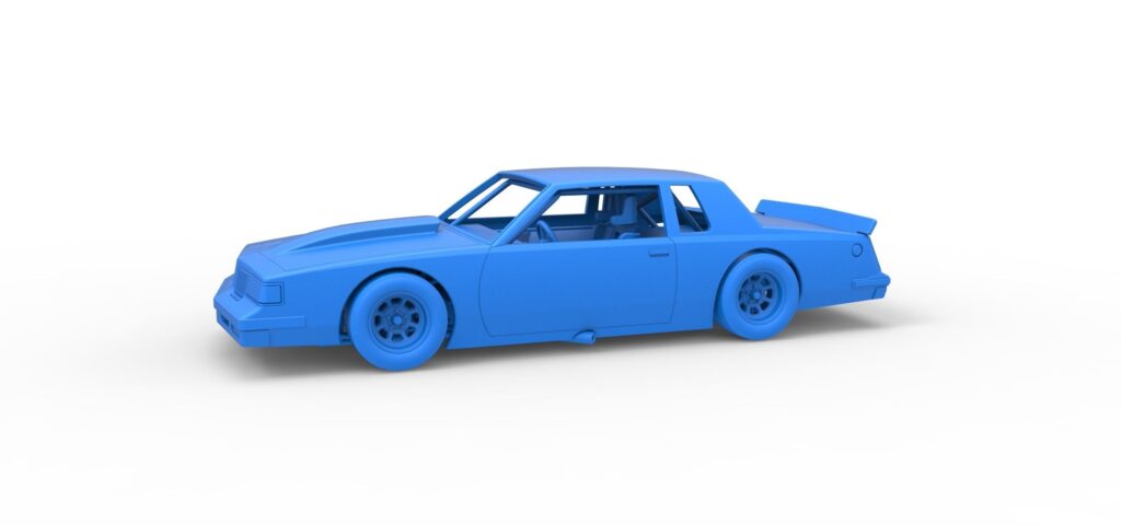 Vintage NASCAR race car