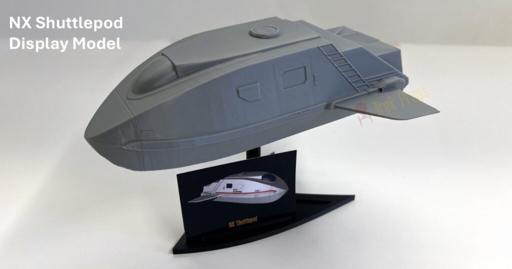 Star Trek NX Shuttlepod Starship Display Model 