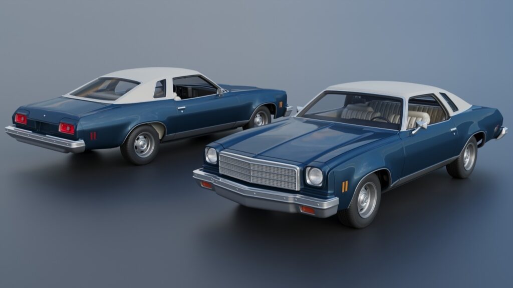 Chevrolet Chevelle Malibu Classic 1974 Shell