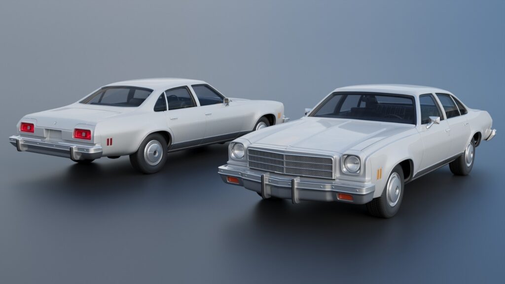 Chevrolet Malibu 4 Door 1974  Shell