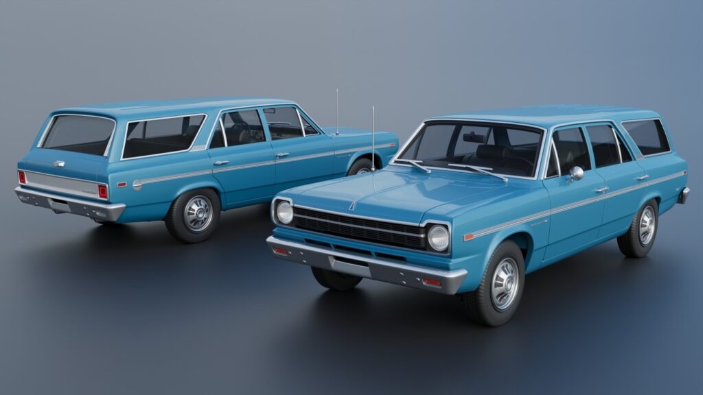 AMC Rambler Station Wagon 1969 Shell