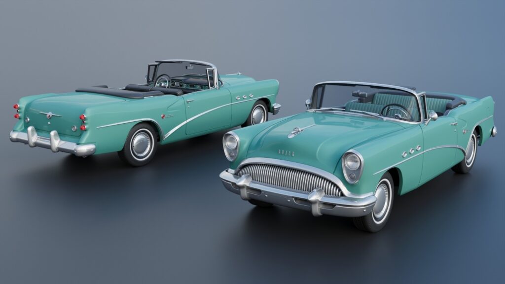 Buick Century Convertible 1954 Shell