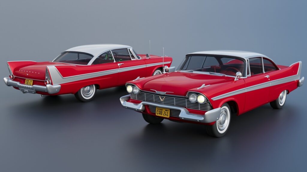 Plymouth Fury 1958 Shell