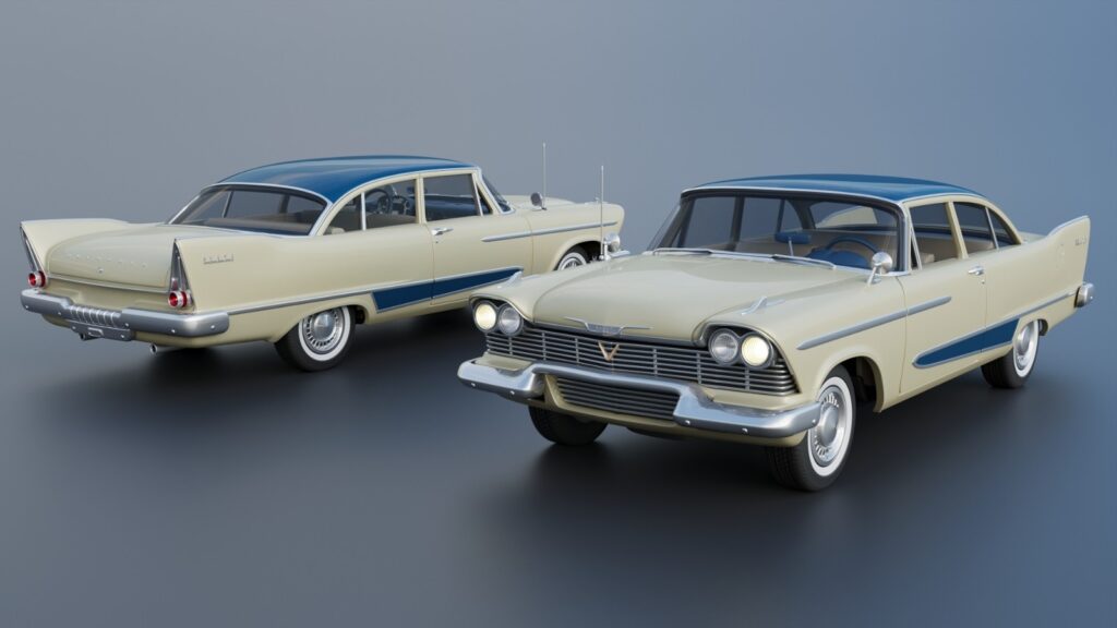 Plymouth Plaza 1958 Shell