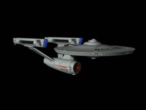 Star Trek USS Enterprise NCC - 1701 Phase II Starship Display Model 