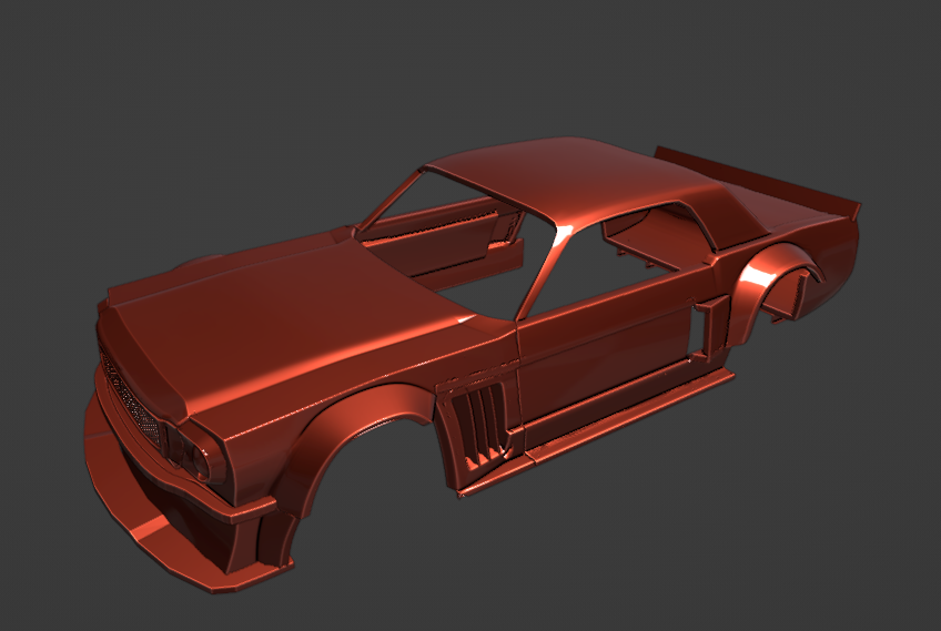Ford Mustang Hoonicorn Shell