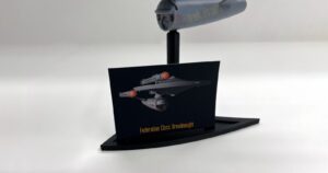 Star Trek Federation Class Dreadnought Starship Display Model 