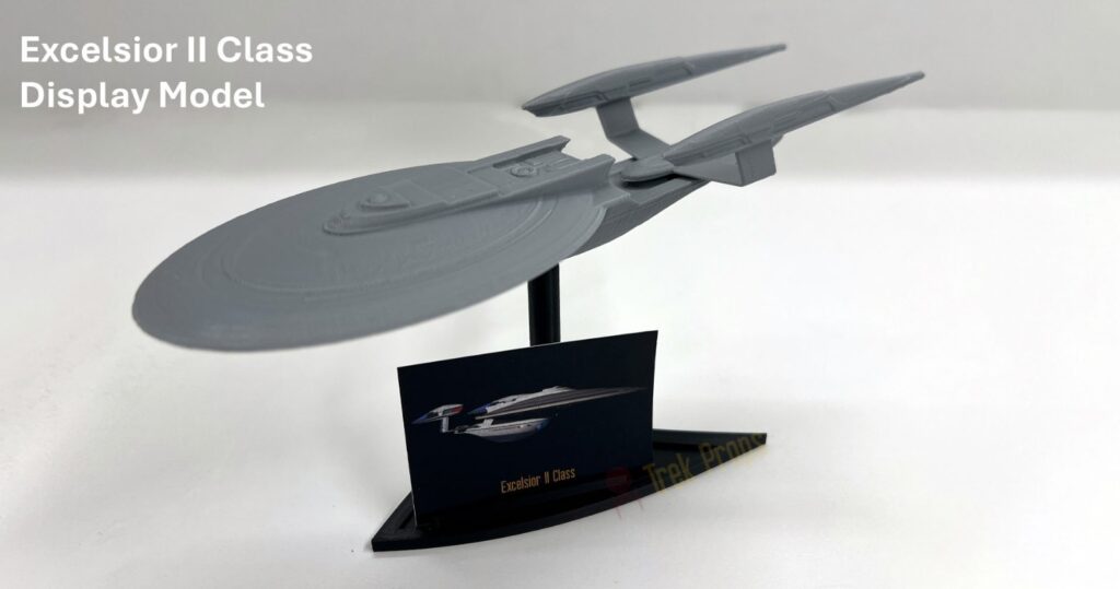 Star Trek Excelsior-II class Starship Display Model 