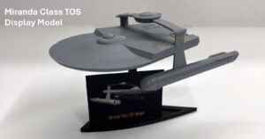 Star Trek TOS Miranda Class Starship Display Model 