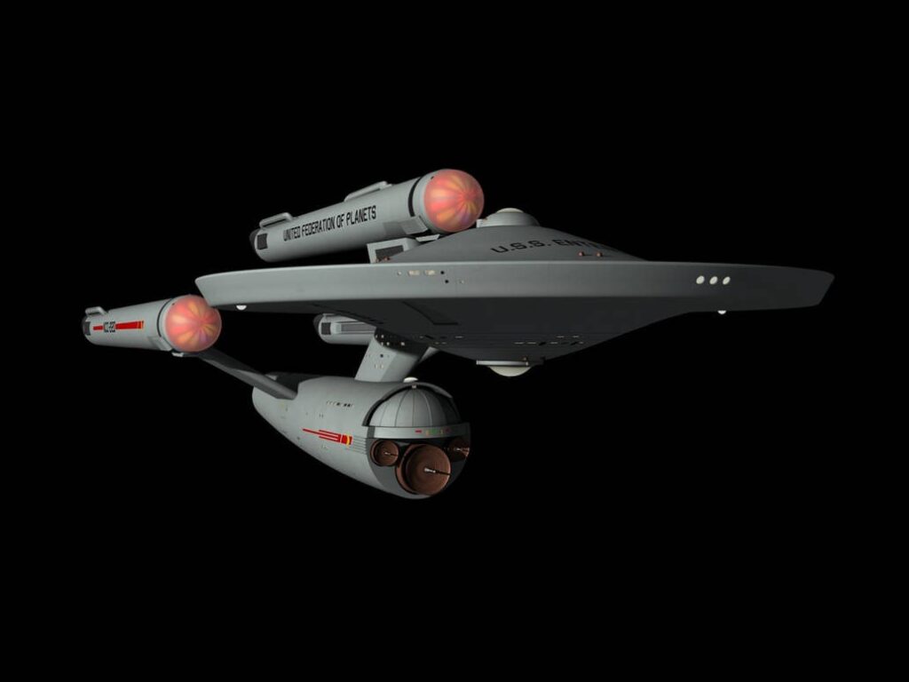Star Trek Federation Class Dreadnought Starship