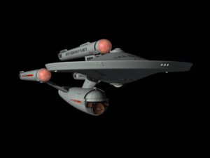 Star Trek Federation Class Dreadnought Starship Display Model 