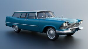 Plymouth Suburban 2Door 1958