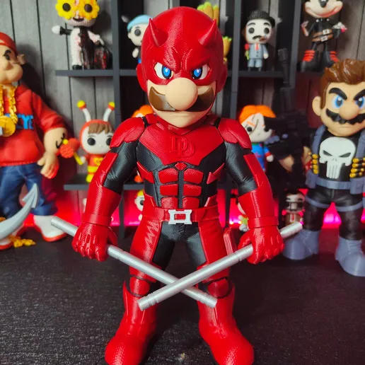 Urban Luigi Bros Daredevil