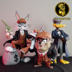 Bugs Bunny, Taz & Duffy Duck – Peaky Blinders Collection