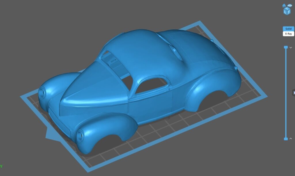 Willys Coupe 1940 Shell