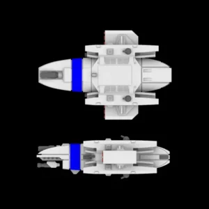 EA Monsoon Corvette Starship