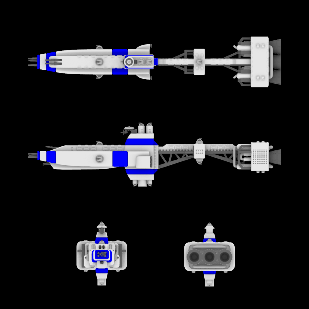 EA Bismark Fleet Carrier Starship