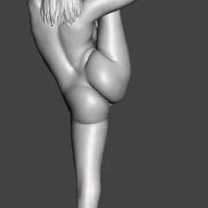 Gymnastics Futa Girl - Legs up V2
