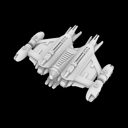 EA Flying Fox Starfury / Atlas Torpedo Bomber Starship