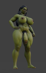 She Hulk With Futa
