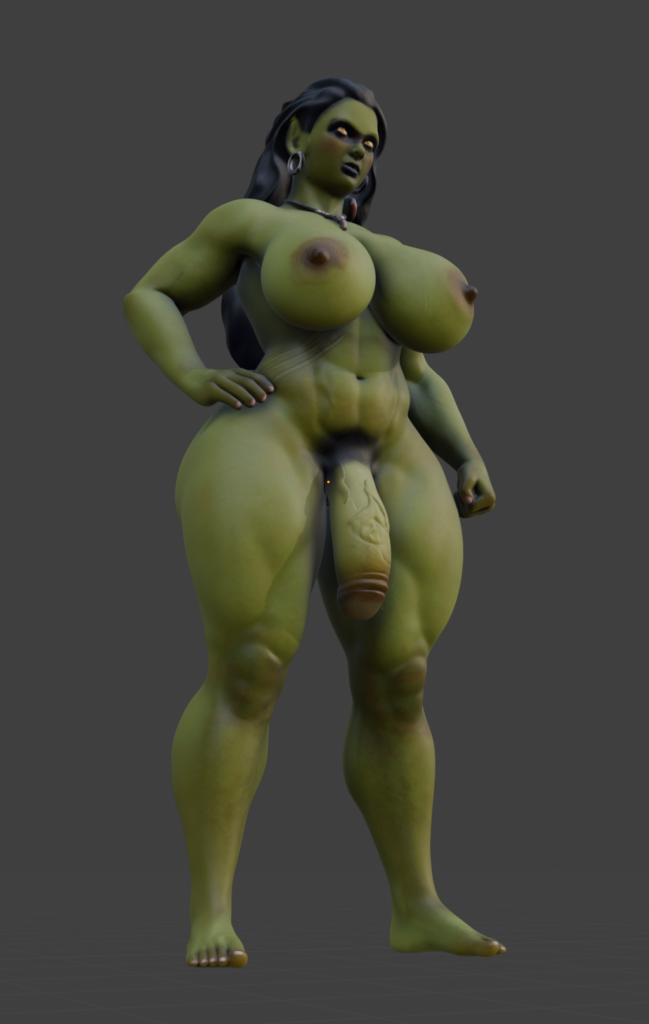 She Hulk With Futa