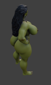 She Hulk With Futa