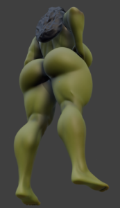 She Hulk With Futa