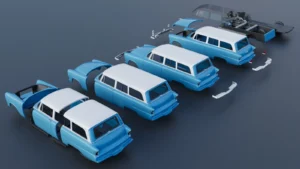 Plymouth Plaza 2 Door Suburban 1955