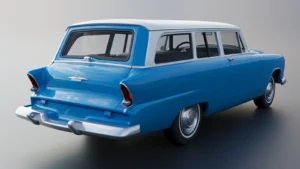 Plymouth Plaza 2 Door Suburban 1955