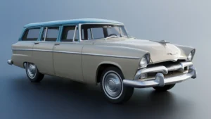 Plymouth Belvedere 4 Door Suburban 1955