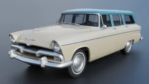 Plymouth Belvedere 4 Door Suburban 1955